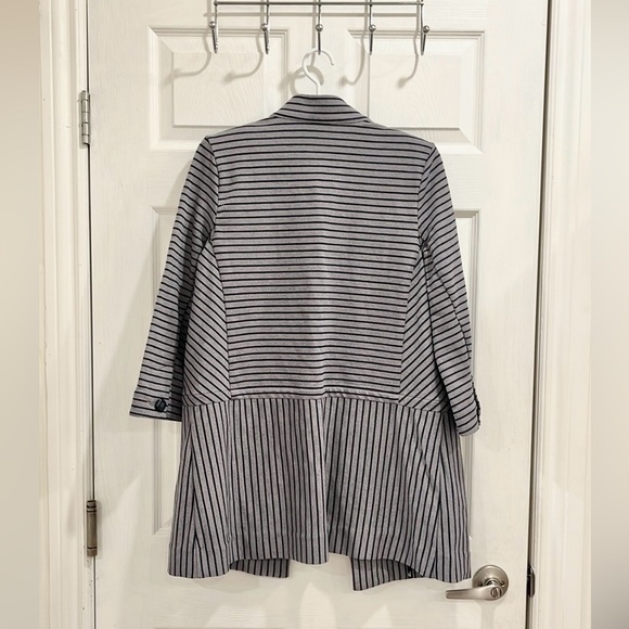 CAbi Striped Car Coat Long Blazer Jacket - Picture 8 of 16